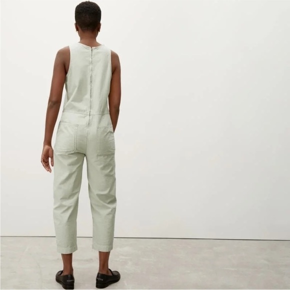 EVERLANE The Fatigue Jumpsuit in Pastel Green 6 - Picture 2 of 7